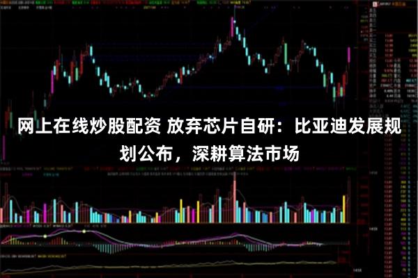 网上在线炒股配资 放弃芯片自研：比亚迪发展规划公布，深耕算法市场