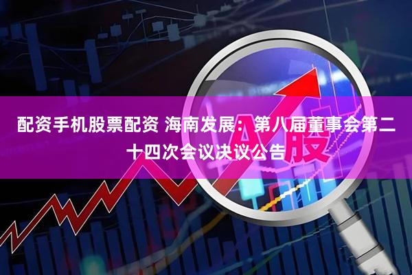 配资手机股票配资 海南发展：第八届董事会第二十四次会议决议公告